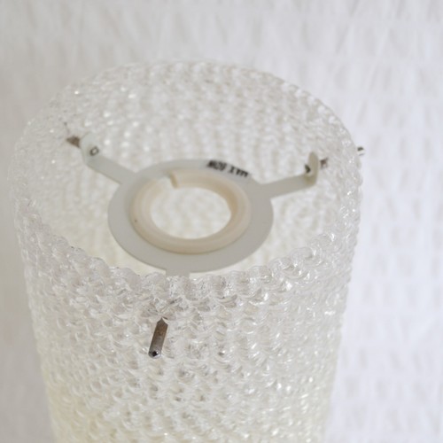 Vintage Lampshade Mid Century Retro MCM, Spaghetti Spun Plastic Drum Cylinder - Picture 3 of 7
