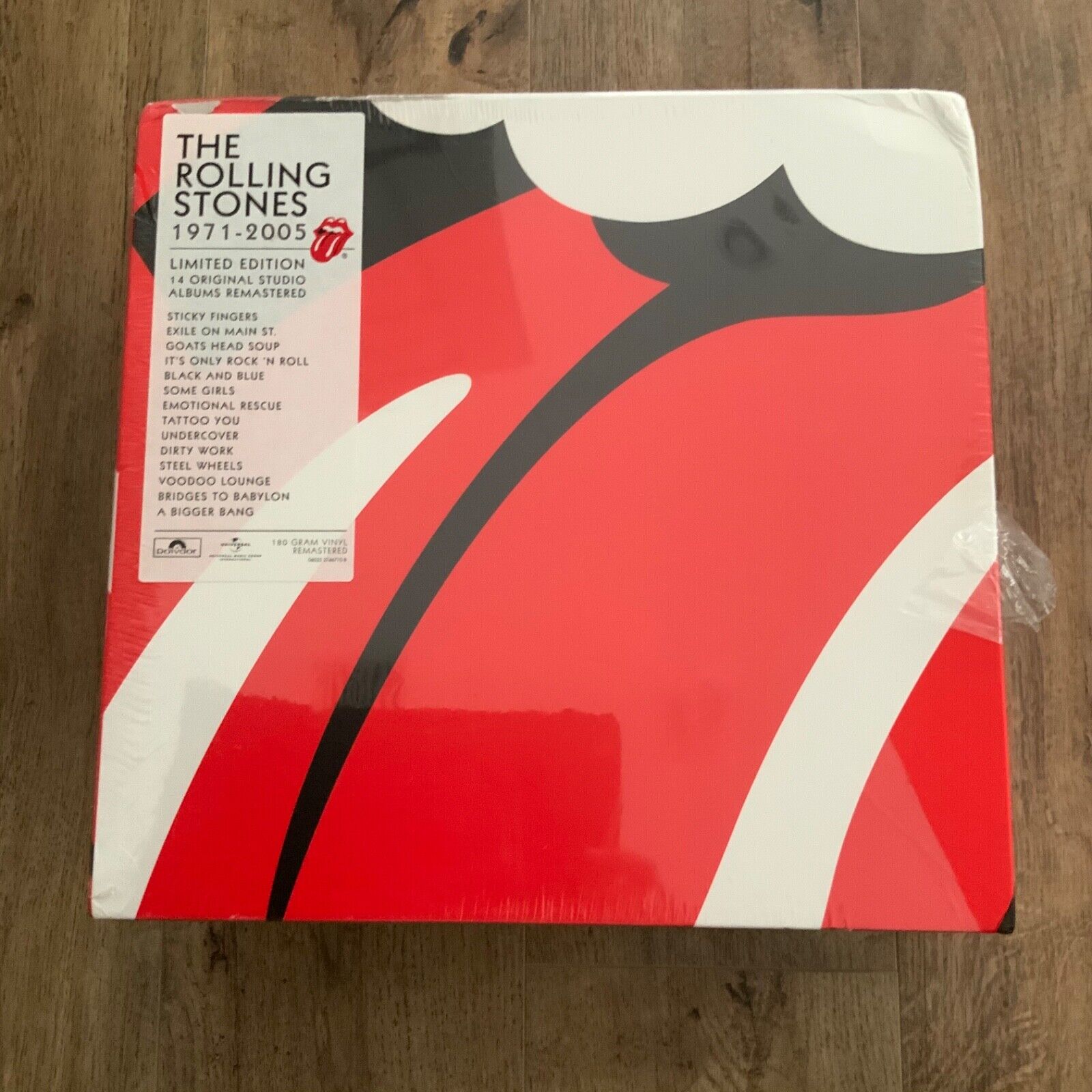 THE ROLLING STONES 1971-2005-LIMITED EDITION 14 ORIGINAL ALBUMS BOX SET-NUMBERED