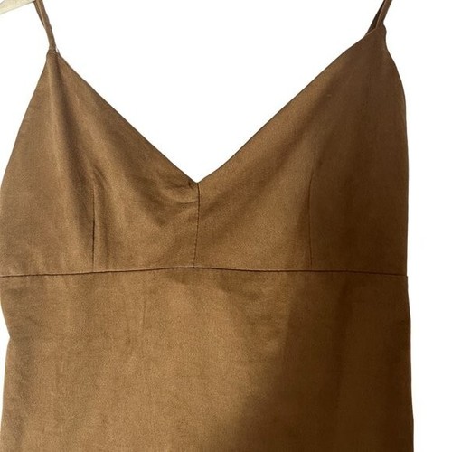 GUESS NATOSHA FAUX-SUEDE BODYSUIT SIZE XS - Picture 2 of 6