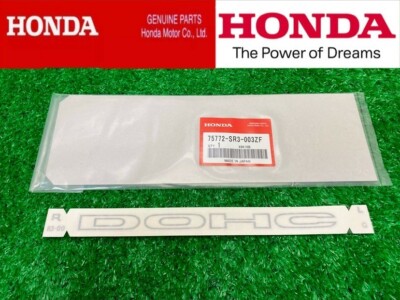 HONDA CIVIC GENUINE STICKER SIDE *DOHC* 75772-SR3-003ZF EG6 EK4