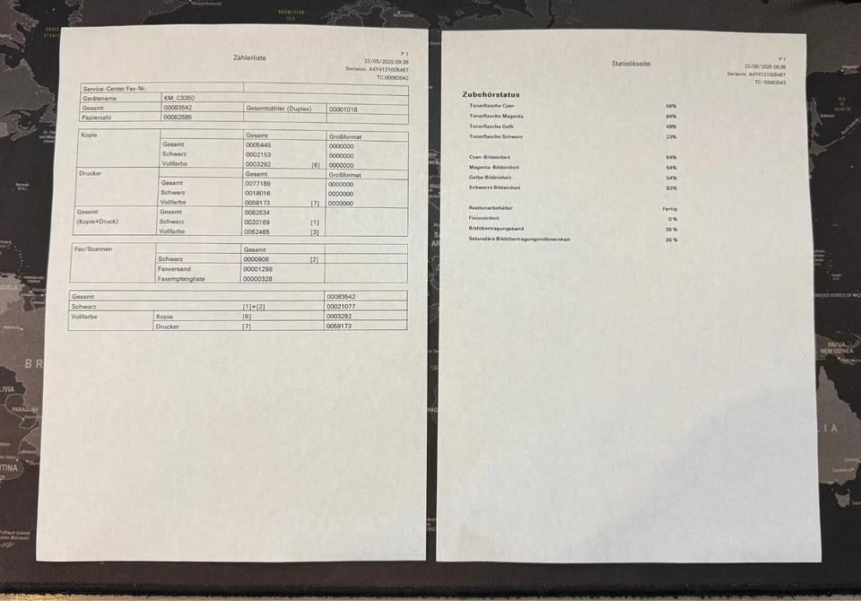 4:1 MFP - Develop ineo+ 3350 + 2te Kassette & Fax Modul - gebraucht - Bild 3 von 4
