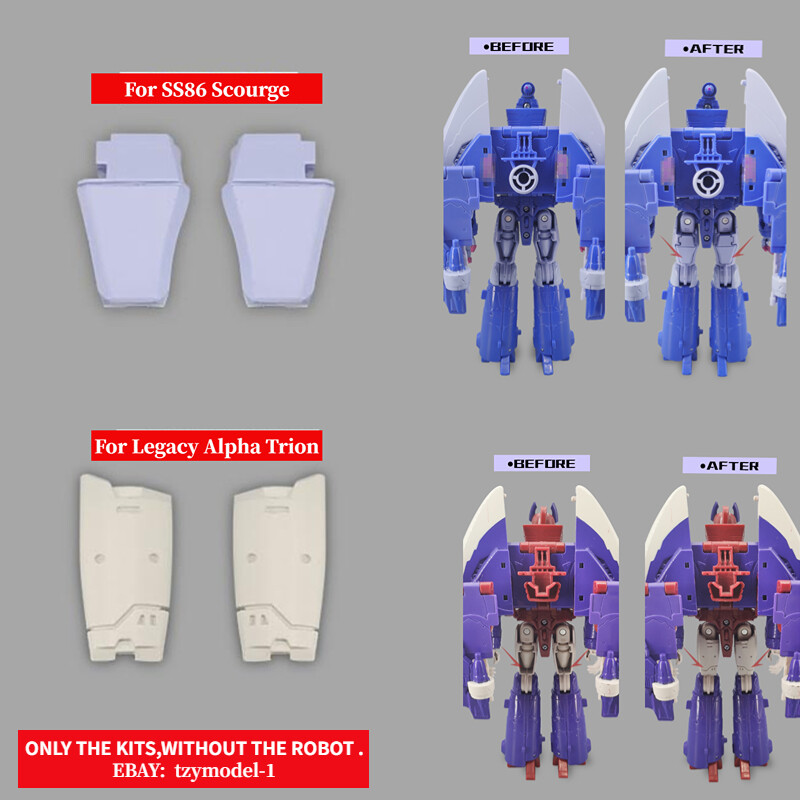For SS86 Scorge Legacy Alpha Trion Upgrade Kit Leg Cover Filling