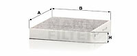 MANN-FILTER CUK 2440 Filter, interior air for FORD,FORD AUSTRALIA,VOLVO