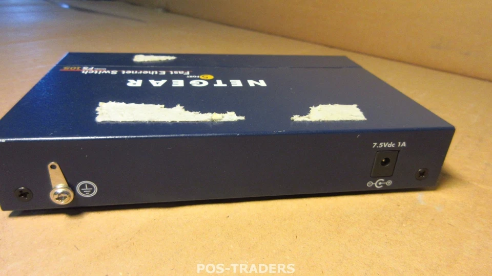 Netgear FS105 ProSafe 5-Ports 10/100 Ethernet Netzwerk Switch Auto Uplink EX PSU - Bild 2 von 2
