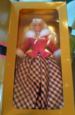 BARBIE DOLL 1996 AVON WINTER RHAPSODY SPECIAL EDITION BLONDE NIB never opened.