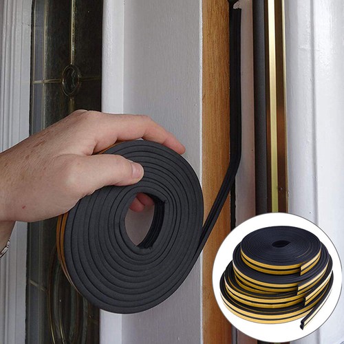 10M Draught Excluder Self Adhesive Rubber Door Window Seal Strip Roll Foa C Y3 - Picture 9 of 16