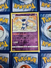 Pokémon TCG Sword & Shield: Silver Tempest Meowstic 82/195 Re Holo Uncommon Card