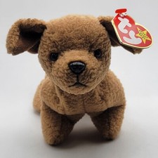 TY Beanie Baby Babies Tuffy the Terrier Dog DOB 1996 Plush