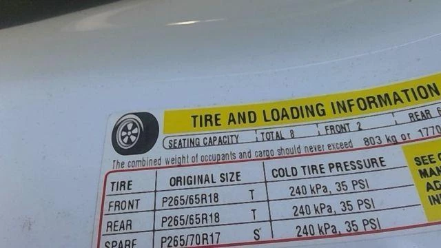 15 16 17 18 19 20 Bolsa de aire Chevy Tahoe techo derecho pasajero Foto 3 de 4