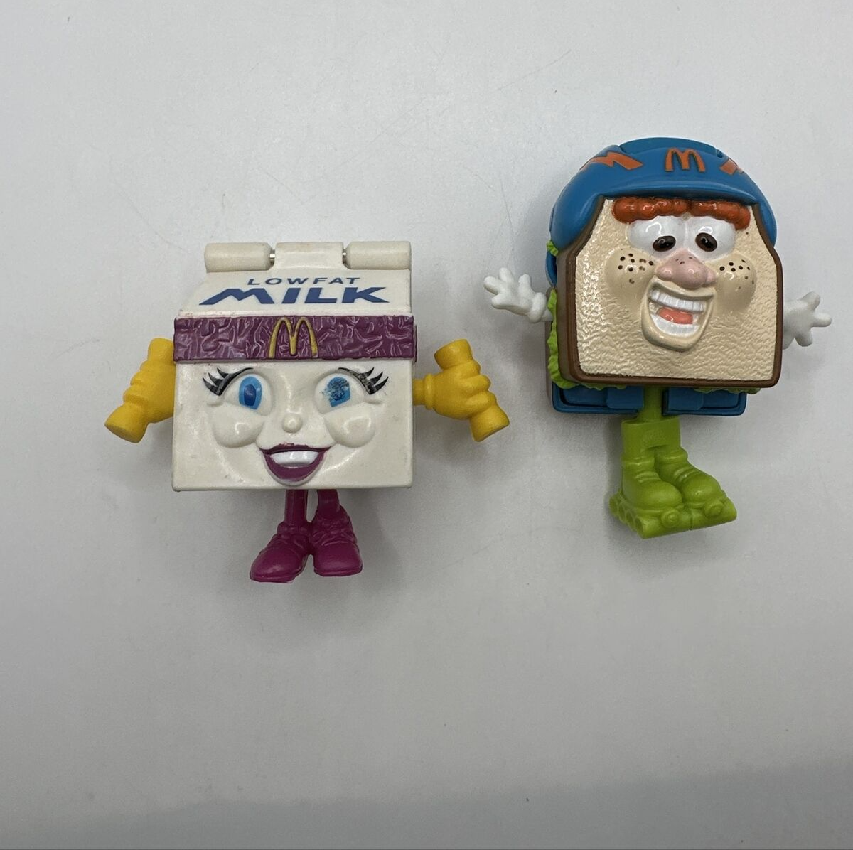 McDonald's Changeables Sandwich & Millie Milk Carton Transformer