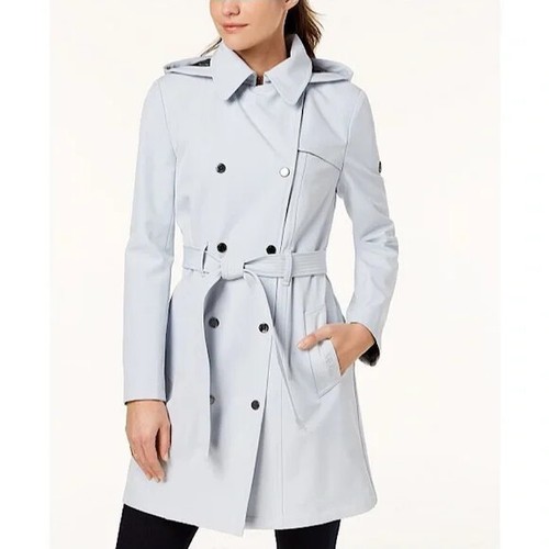 Calvin Klein Hooded Double-Breasted 