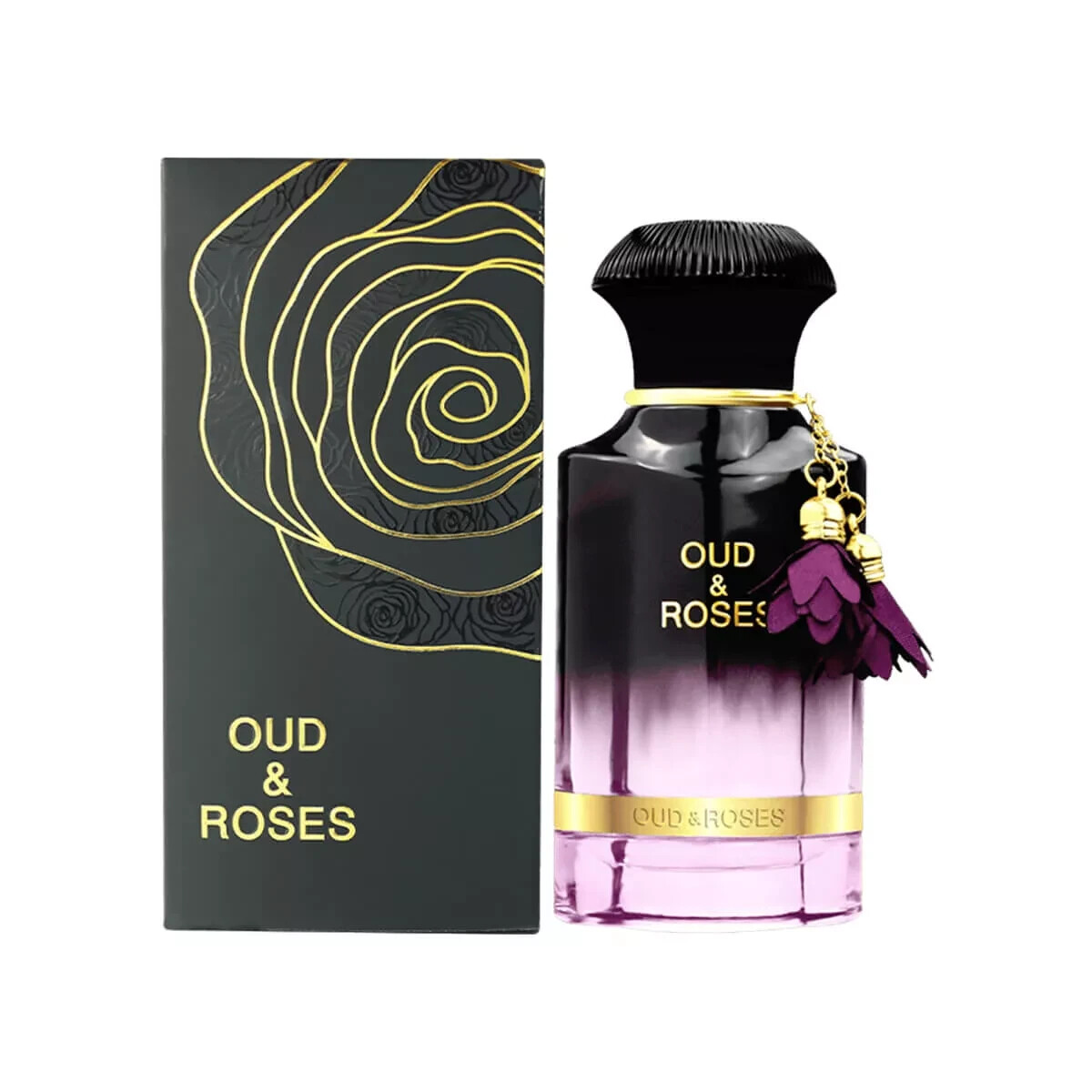 Oud & Roses by Ahmed Al Maghribi 60ml Spray - Free Express