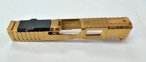 Zaffiri Precision - ZPS.1 Glock 19 19x G45 Gen 5 Slide - RMR Cut - Gold ...