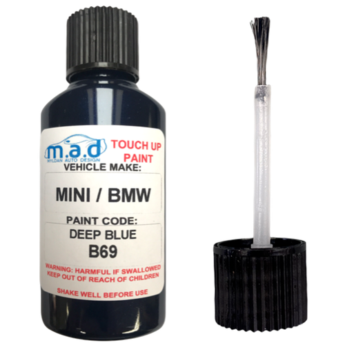 30ML Retoque Pintura Botella Mini / BMW Azul Profundo B69 Rasguño Chip - Imagen 2 de 2