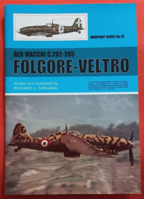 Warpaint Series No.78, AER MACCHI C.202-205 FOLGORE-VELTRO