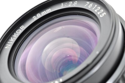 超美品 NIKON AI-S NIKKOR 28mm f2.8 MF C818 超美品 NIKON AI-S NIKKOR 28mm f2.8 MF C818 ニコン AI Nikkor 28mm f