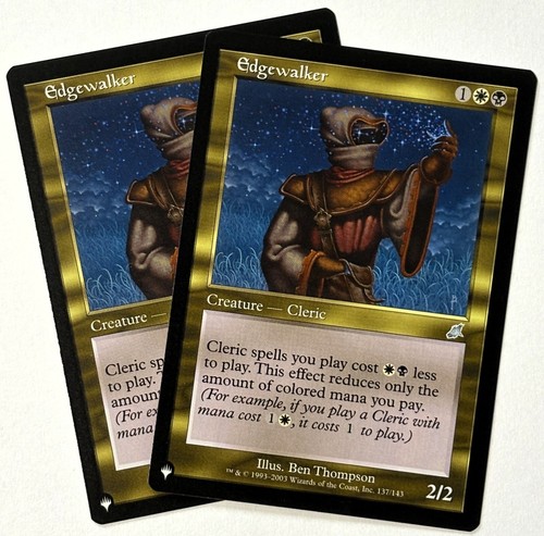 X2 MTG Scourge (SCG 137) Edgewalker - NM Pack Fresh - Uncommon - The List