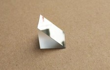 2pcs 10x10x10mm K9 Optical Glass Right Angle Slope Reflecting Prism Optics prism