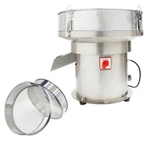 110V 750W 19.68" High Quality Electric Sieve/Stainless Stee Shaker 40&100Mesh