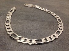 Curb, Man Bracelet Ll Silver New