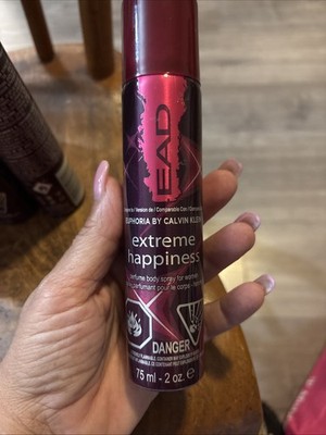 EXTREME HAPPINESS women's Perfumed Body Spray 2 Oz. By EAD