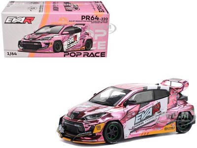 TOYOTA GOODRIDE GR YARIS RHD ''EVA RT MODEL-08'' 1/64 DIECAST BY POP RACE PR640220