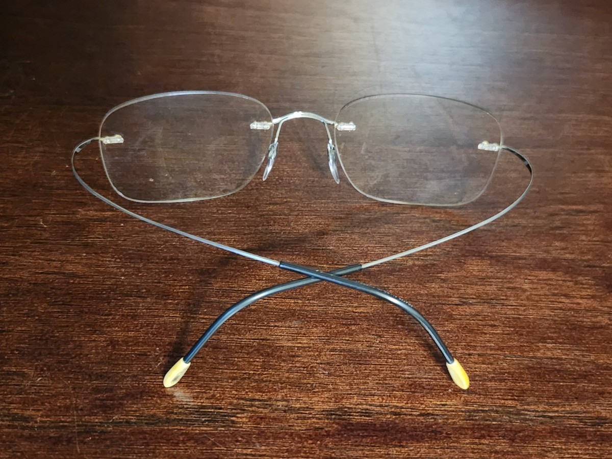 Silhouette 7799 Titan Minimal Art Rimless Eyeglasses Frame 