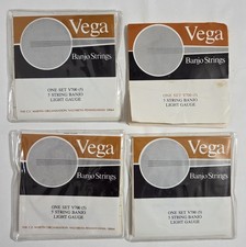 4 Sets Martin V700 Vega Banjo Strings 5 String Light Nickel Wound 9-20