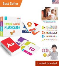Toddler Flash Cards - Interactive Alphabet Learning with Alphabet Flash Cards...