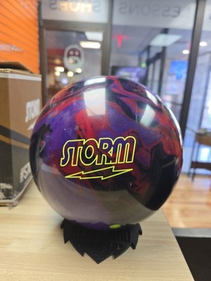 15lb Storm Identity Cherry/Black/Purple Limited Edition Bowling