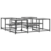 Couchtisch Grau Sonoma 121X121X40 Cm Spanplatte