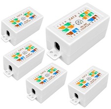 Cat 6 Junction Box 5 Pack Cat5E Splice Connector Unshielded Punch down Type