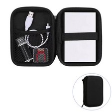 Disk WD Seagate 2.5" Drive Bag Black HDD Protection Case Zipper Pouch Hard For