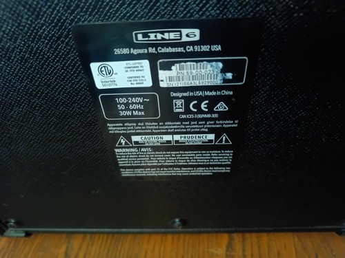 Line 6 Spider V20 MkII Combo 20W Guitar Amplifier Speaker SERVICED* + WARRANTY - Picture 8 of 12