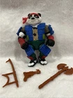 Vintage TMNT Teenage Mutant Ninja Turtles Panda Khan 1990 Near Complete