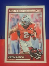 Emeka Egbuka 2025 Panini Score Rookie Card (#2) Tampa Bay Buccaneers