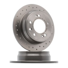 2x BREMBO Bremsscheiben Hinten für HYUNDAI ix35 (LM, EL, ELH) 262mm