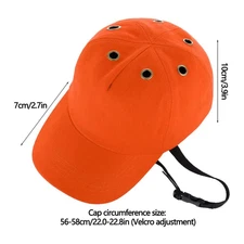 Brand New Bump Caps Work Safety Protective Helmet Hard Baseball Hat Style for Fa