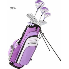 Precise M3 Petite Women  s Right Handed Complete Golf Club Set, Stylish Purple