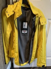 Eurostar Bright yellow Soft shell Jacket LARGE Brand new