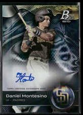 DANIEL MONTESINO 2023 Bowman Platinum Top Prospect Auto #TOP-16