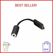 Movo GMA100 3.5mm Female Microphone Adapter Cable to fit The GoPro HERO3, HERO3 