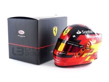 MINI HELMET 1/2 - CASQUE CARLOS SAINZ JR - FERRARI F1 2024 4100305