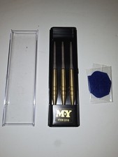 Vintage M.Y Throwing Darts Set 23g Made In England Original Pkg 3310