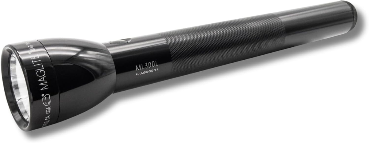 Maglite ML300L 4D LED Flashlight – 1002 Lumens, Long Runtime