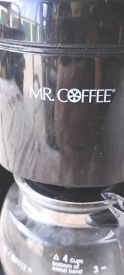 Vtg. Mr. Coffee Jr. Four cup Automatic black