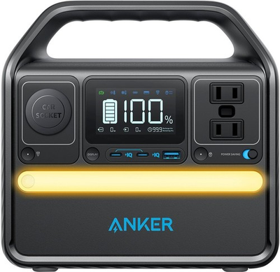 #ad Anker SOLIX 522 Portable Solar Power Station Black $109.95