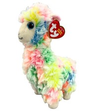 Ty Beanie Baby - Lola the Llama, Glitter Eyes, MWMT Stuffed Animal Toy