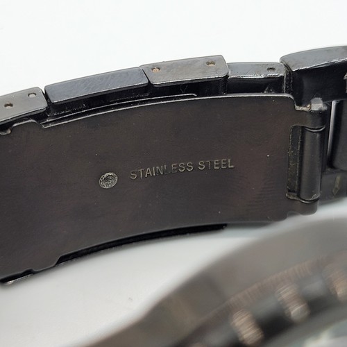 Orologio Uomo Fossil CH-2473 42mm Cronografo Cinturino Acciaio Inox Nero 7,5", Funzionante* - Foto 8 di 19