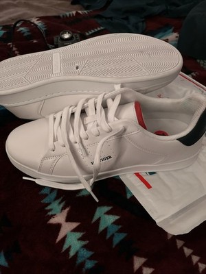 Tommy Hilfiger Liston White Sneaker Shoes Size 10 M